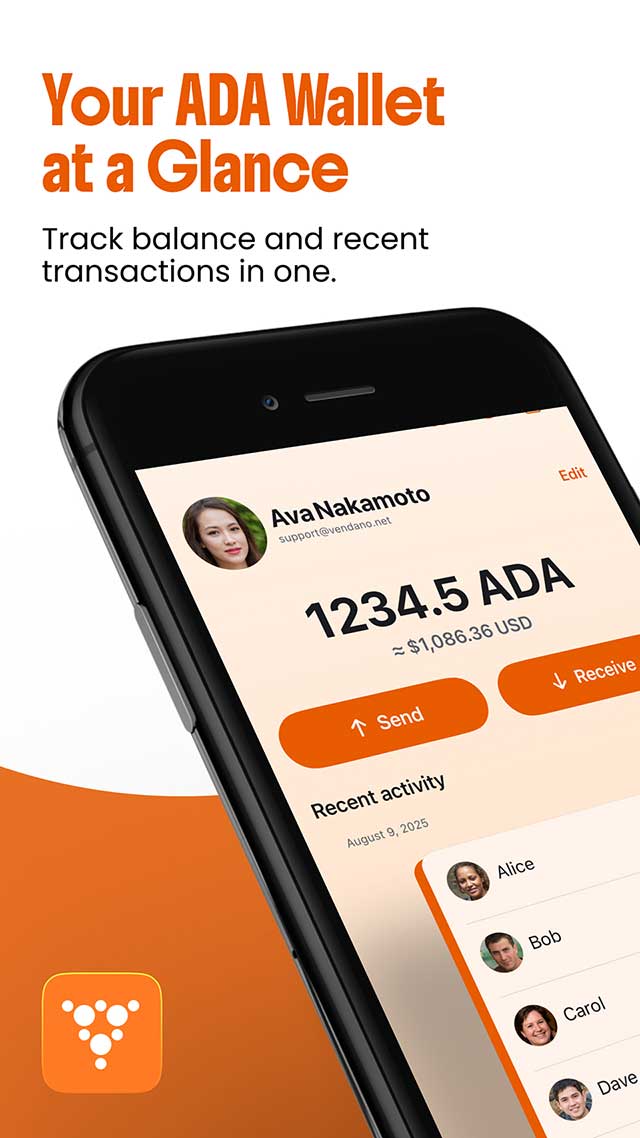 Vendano promo screen 1